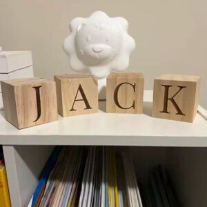 Baby Name Blocks, Baby Gift Idea, Newborn Gift, Baby Shower, Gender Neutral